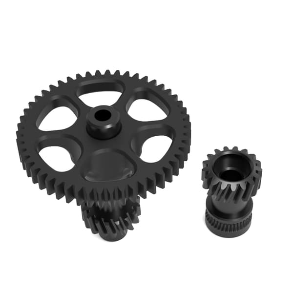 3D-printet Mini Ekstruder NanoCoated Helisk Gear Kit OnePiece til Voron V0