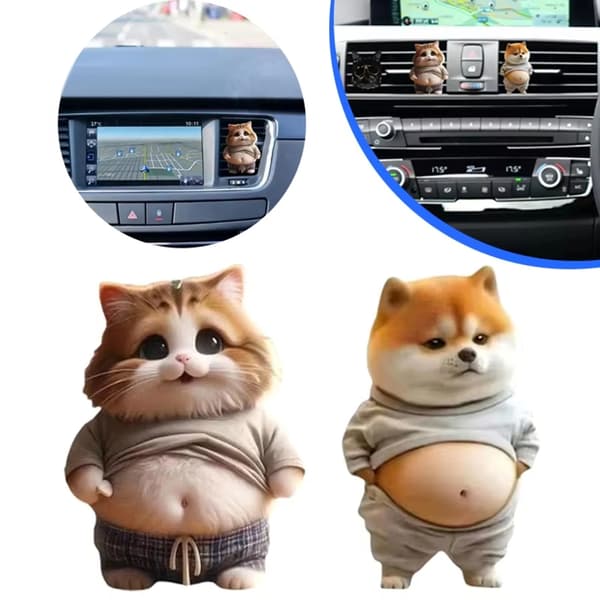 Bil Luftventil Klips Bil Diffuser Ventil Klips Dyre Duft Auto Luftfrisker Klips Dog