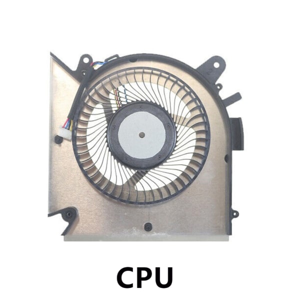 Metall CPU GPU Fläkt för MSI Katana GF66 Pulse GL66 Dator CPU GPU Kylfläkt Kvalitet CPU Kylare Förhindra överhettning CPU and GPU fans