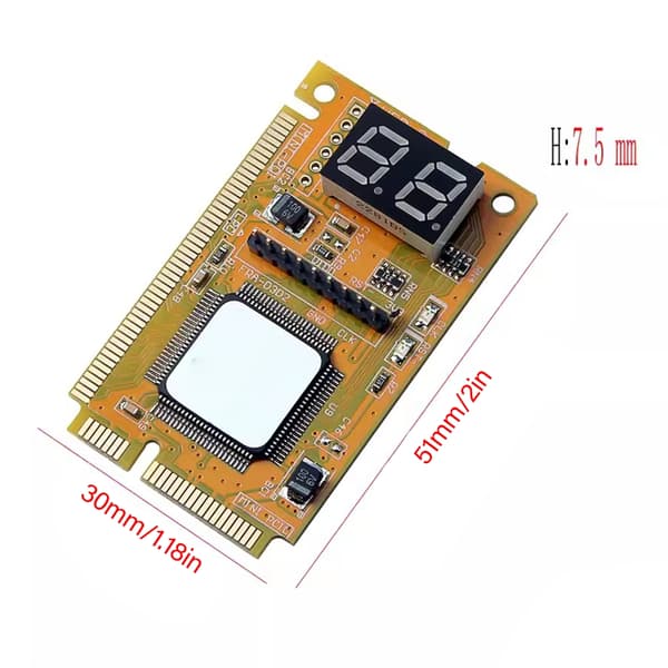 USB-tester PCI PCIE LPC-tester for bærbar PC, forbedrer effektiviteten