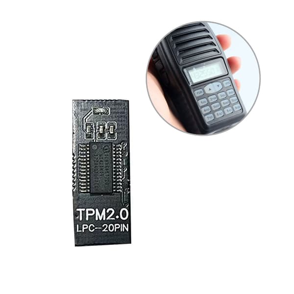 TPM2.0 LPC 20Pin Fjernmodul til Win11 System Opgraderet Datasikkerhed