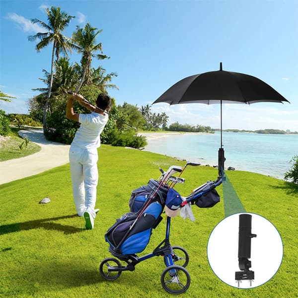 Golf Paraplyholder Stativ Golf Tralle Universal Paraplybase Enkel Bruk