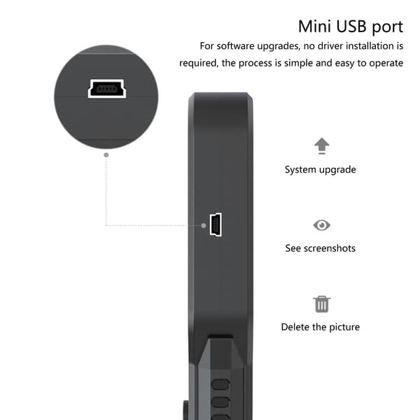 Bilbatteritester 12V Batterisystemanalysatorer Lade- og starttest