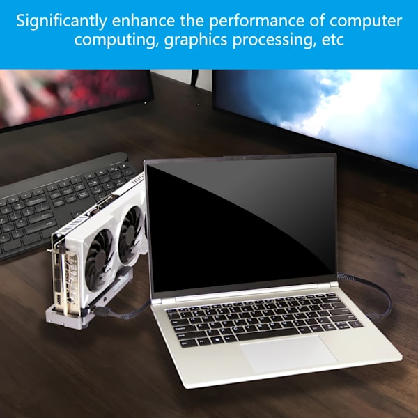 OCU LINK Extern GPU-dockningsstation 40 Gbps Stöder flera GPU:er GTX1060