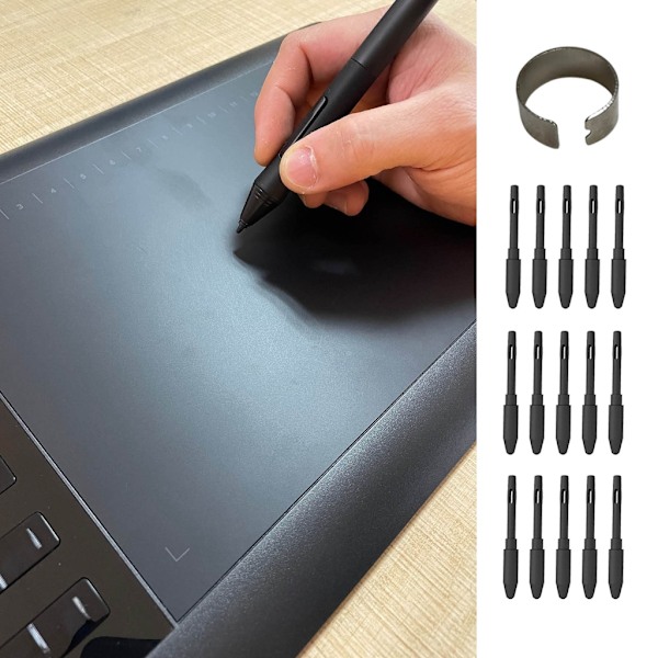 Ersättningstips för ArtPaint AP31 Stylus och fungerar för PD1161 PD1220 1060pro WH850 M6 M5 SN540 grafisk surfplatta 30Pcs