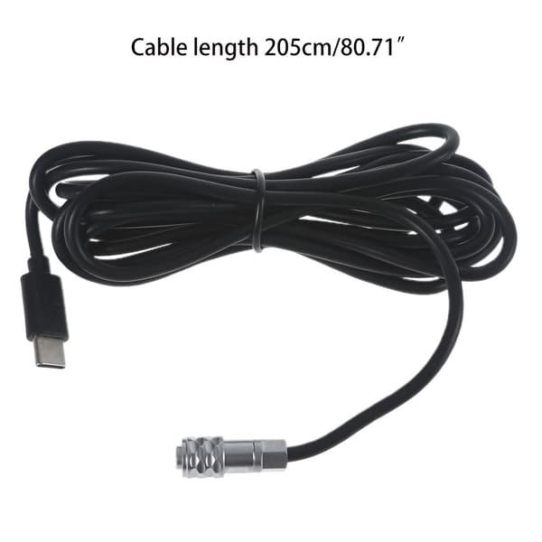 för BMPCC, USB C Typ-C PD till WEIPU Två Pin Strömkabel Ny Het
