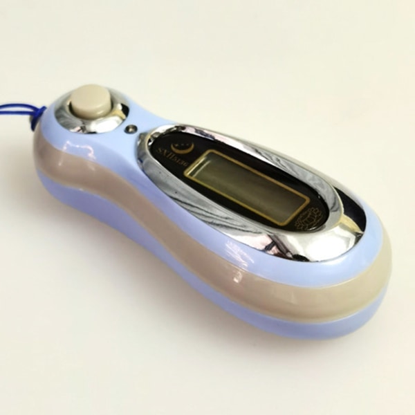 Digital LCD MP3-formad elektronisk handräknare med strängböneräknare för meditation Yoga Återställ spänningar