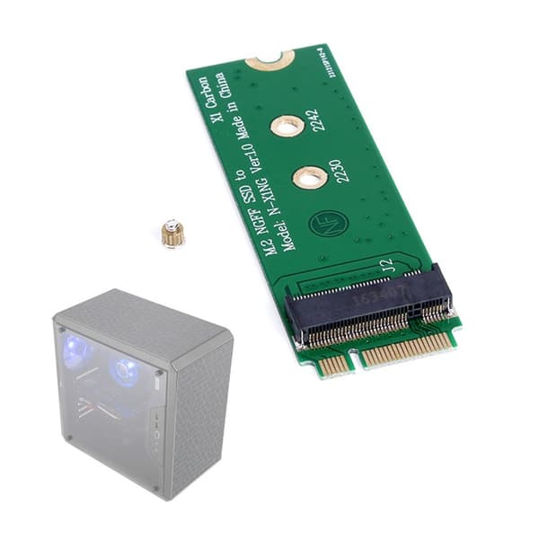 NGFF M.2 SSD til X1 Carbon 6+20 pin SSD adapterkort