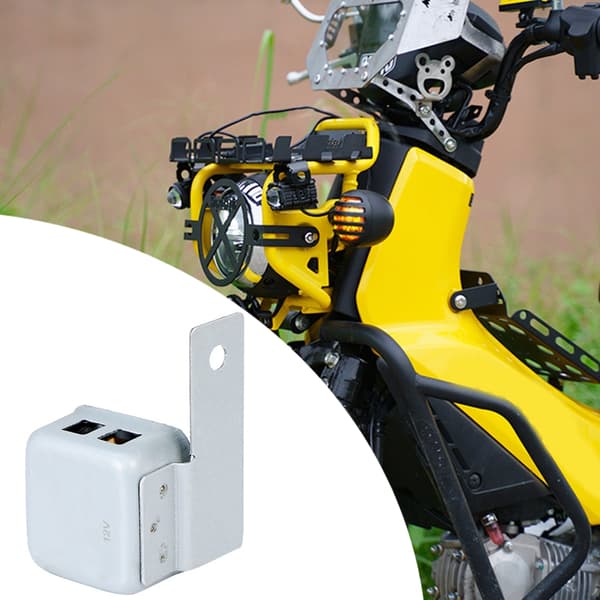 Motorcykel Blinklys Buzzer Alarm 12V Elektronisk Blinklys Buzzer