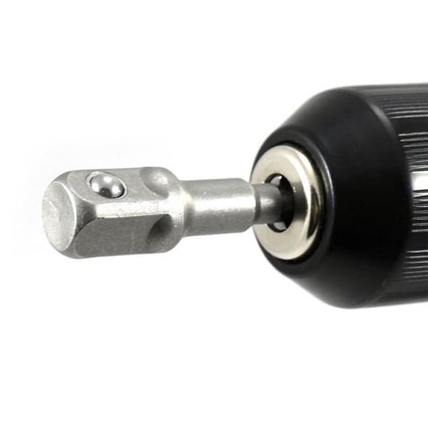 Praktisk 3x 1/4\" 3/8\" 1/2\" Slagfast Topadapter Hex Skaft Adapter Stål