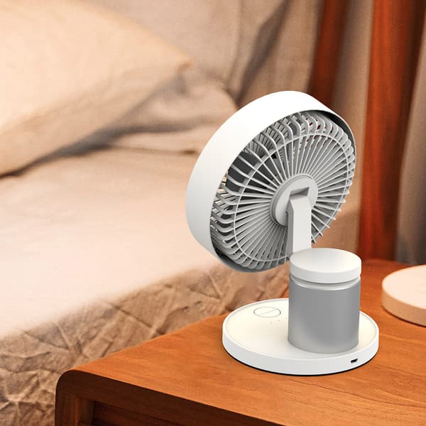Mini USB Bordventilator 3 Hastigheder Lille Desktop Bord Stille USB Ventilator til Indendørs Udendørs