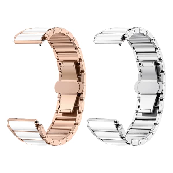 Svettresistent bälte justerbart snabbfäste för Watch X2 mini Armband Silver