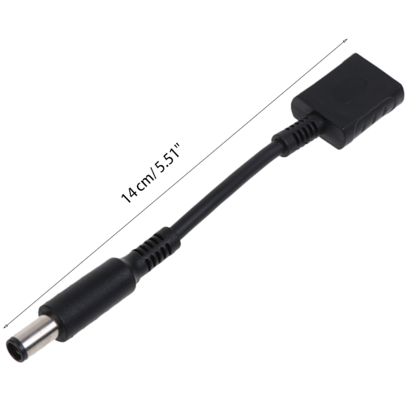 4,5 x 3 mm hona till 7,4 x 5,0 mm omvandlare Power Utomhuskontakt Adapter för power för bärbar dator
