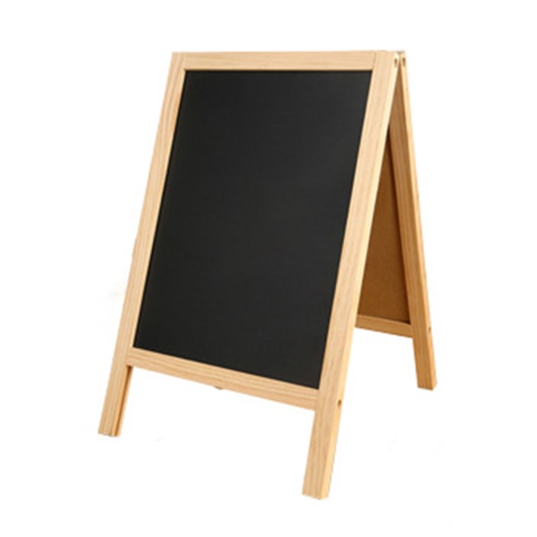 Mini trä tavla dubbel staffli meddelande svart tavla Whiteboard svart tavla