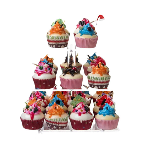 Cupcake Dessert Display Stand Multilags Display Hylde Akryl Dessert Stand