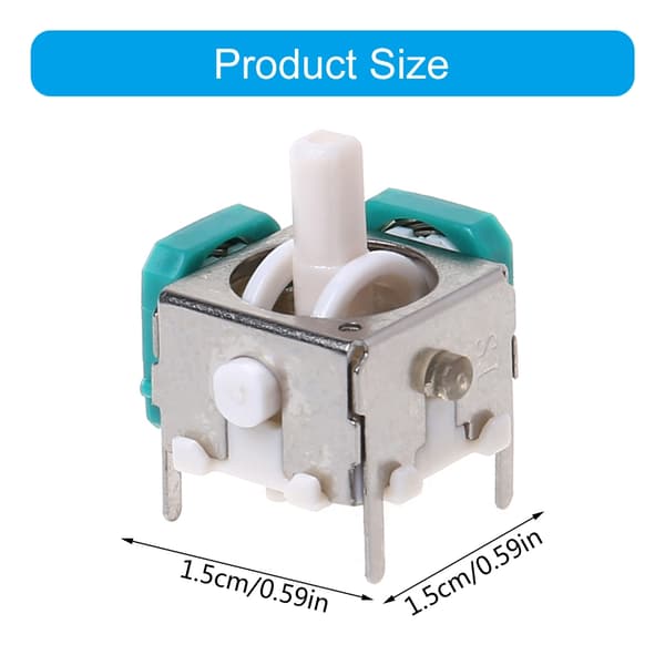 5 st Ersättnings 3D Analog Joystick Sensor Modul Reparationstillbehör för NGC