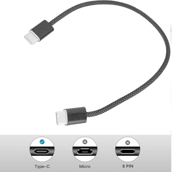 Type C til Type C opladerkabel USB C hurtigopladningskabel understøtter 480 Mbps