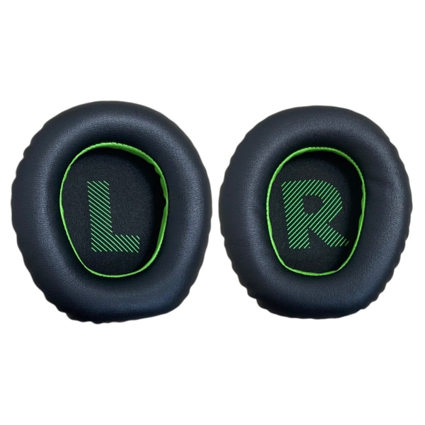 Ersättande öronkuddar Cover för JBLQuantum 100 hörlurar Öronkuddar, Headset Öronkuddar Black orange bottom