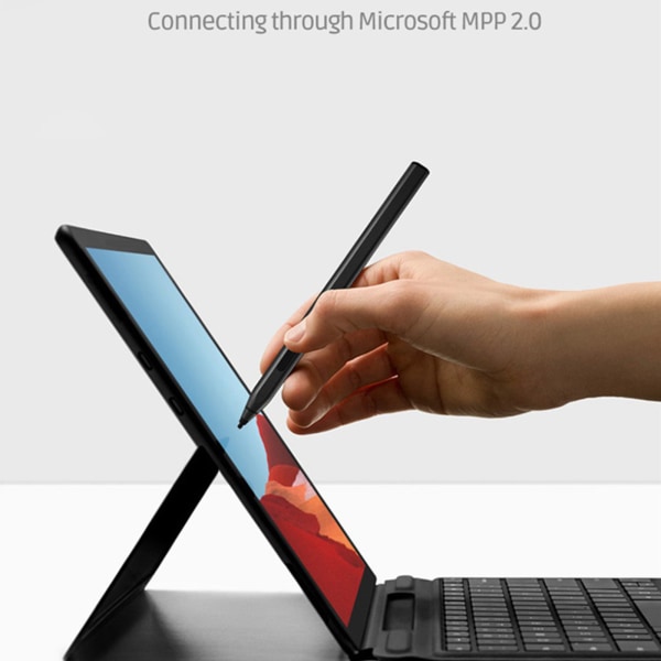 Stylus Pen Tab P11 Pro TB J706F Tablet Pen Uppladdningsbar med 3 spetsar för Lenovo Xiaoxin Pad Pro / P11 11,5" aluminiumlegering Black