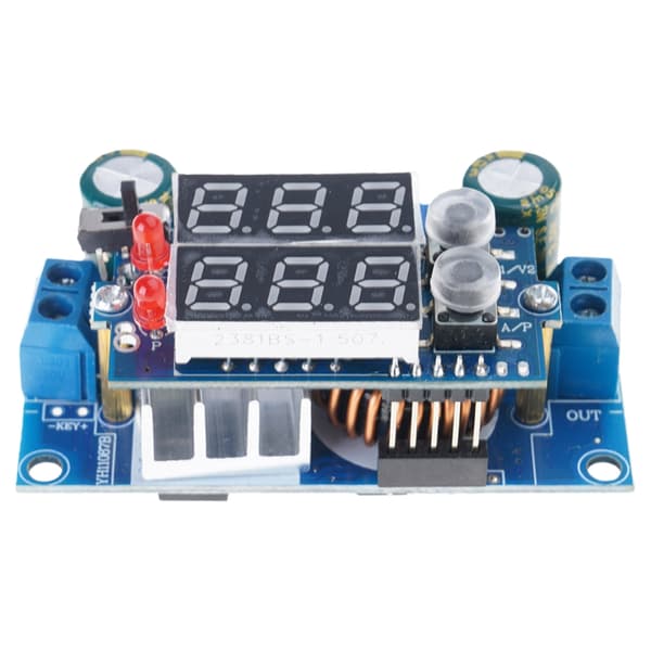 5A Solar Charge Controller MPPT-modul med dobbelt LED-display for sikkerhed