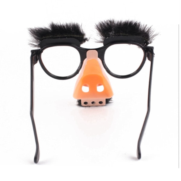 Stor näsa Glasögon Plast Bärleksak för barn och vuxna Trickleksak Rolig Trickleksak Lindra stress