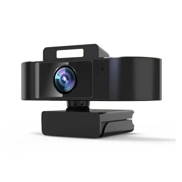 1080P/2K/4K Webbkamera Inbyggd mikrofon USB Free Drive Fill Light Autofokus Brusreducering för videoundervisning Livesändning 1080P