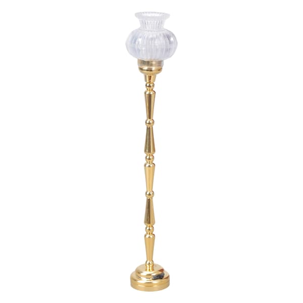 Miniature Gulvlampe Model Dukkehus Tilbehør Rollespil Møbler