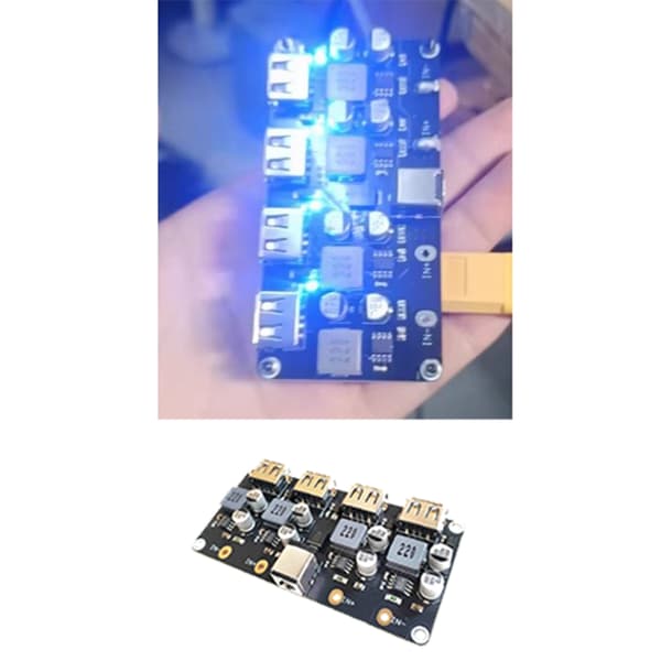 Avanceret USB QC3.0 USB Down Converter Hurtig Oplader Printkort
