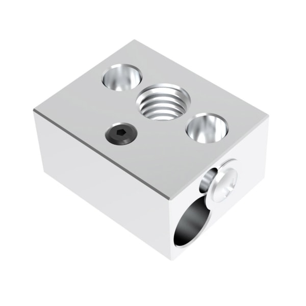 Aluminium/kopparpläterat värmeblock 3D-utskrift Värmeblock för Ender3S1 3D-skrivare Högtemperaturmotstånd null - Copper plating