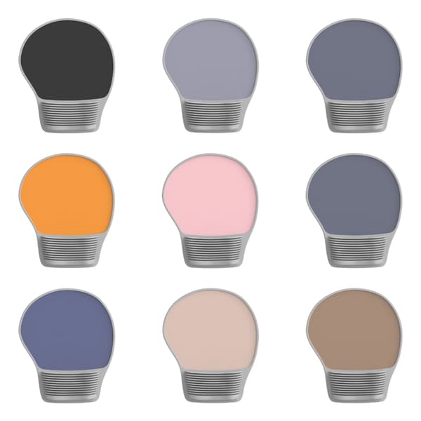 Ergonomisk Musemåtte med Massage og Håndledsstøtte med Memory Foam og Skridsikker Base Dark gray