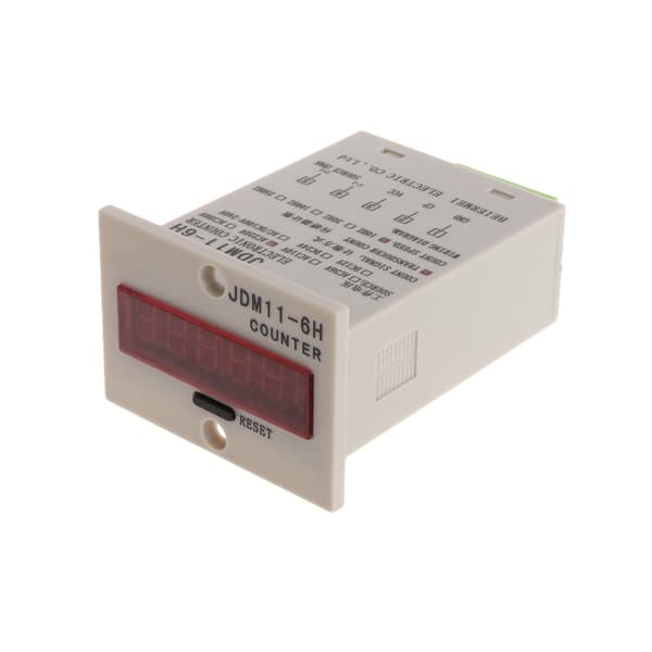 Fotoelektrisk brytersensor 6-sifret LED automatisk display digital teller 1-999999