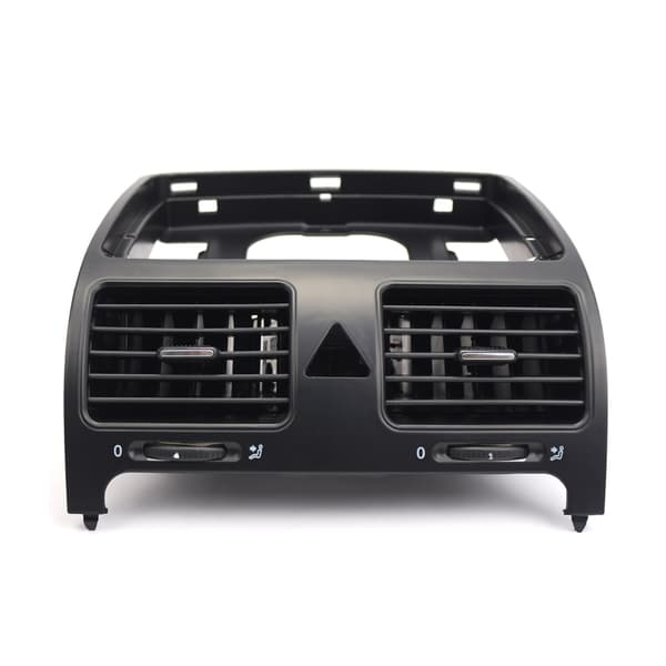 Svart Dashboard Sentralt Luftventiluttak Passer For Jetta Golf Rabbit MK5