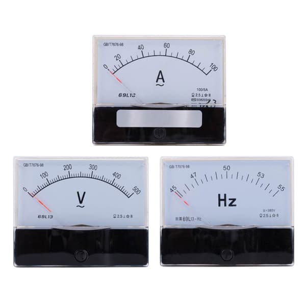 Generator Elektrisk Parameterövervakningsenhet med Intuitiv Digital Utsläsning Multicolor Ammeter 100 5A