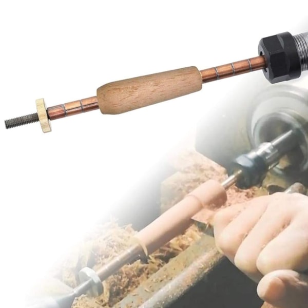 Träsvarvning pennsvarvmaskin roterande centrum träsvarvdorn svarv mekanisk träbearbetningspenna rakt skaft