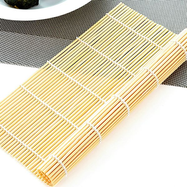 Bambu rullmatta DIY Onigiri Rice Roller Bambu Sushi rullmatta för nybörjare