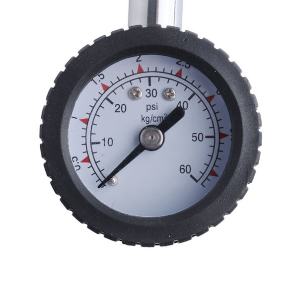 Nya bilar Fordonsdäck Lufttrycksmätare 0-60 psi Dial Meter
