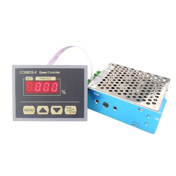 12-80V PWM 30A til DC Motor Hastighedsregulator med Digitalt Displaypanel