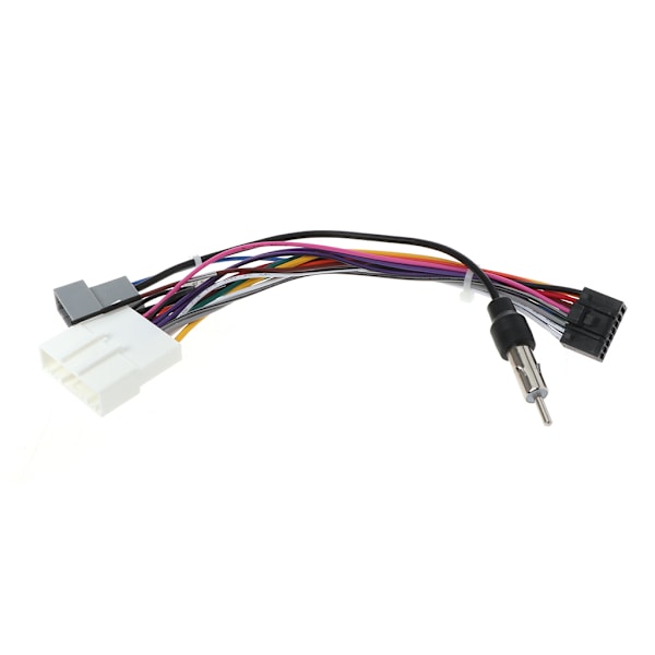Bilradio Kabel 16 stift Strömkabel Sele Adapter Stereo Radio Strömkontakt