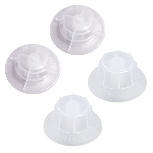 2 delar Universal Fläktblad Fixeringsmutter Elektriskt Cover Finger Barnskydd Fästmutter (Mutter+ Cap)