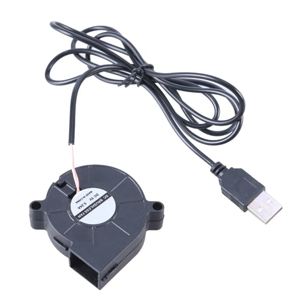 50mm Støjsvag USB Køleventilator DC5V Blæserventilator til Elektroniske Enheder Printer