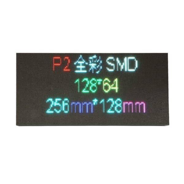 P2 LED-modul för inomhusbruk, fullfärg LED digital display LED-panel