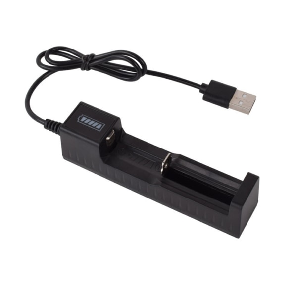 USB batteriladdare för 4,2V 18650 18490 Li-ion batterier Universal litiumbatterier för smart laddningsadapter 1 plats