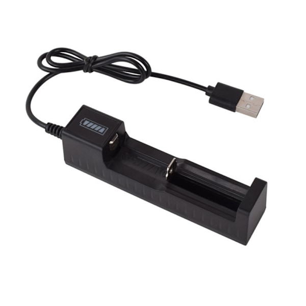 USB Batterilader for 4.2V 18650 18490 Li-ion Batterier Universelle Litiumbatterier for Smart Ladeadapter 1 Spor