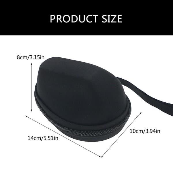 Sort Hårdt EVA Etui til Lift Vertical Mouse Bæretaske Opbevaringstaske