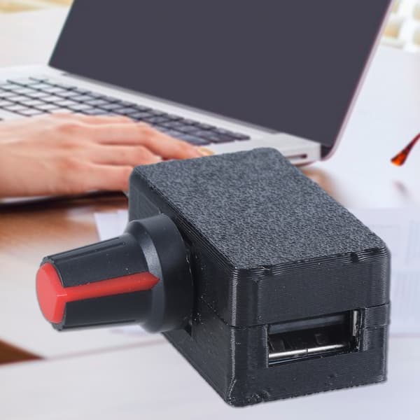 USB Fläktkontroller med Steglös Hastighetsmodul 5V Regulator Modul för Skrivbord