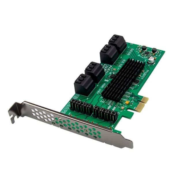 8 Port PCIE Sata Udvidelseskort PCIE til Sata 3 Controller 6Gbps SSD Kort til PC