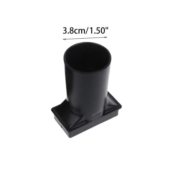 Universal 38 mm luftkanalrør til 97x97x33 mm grillventilator 12V 24V røghusventilator