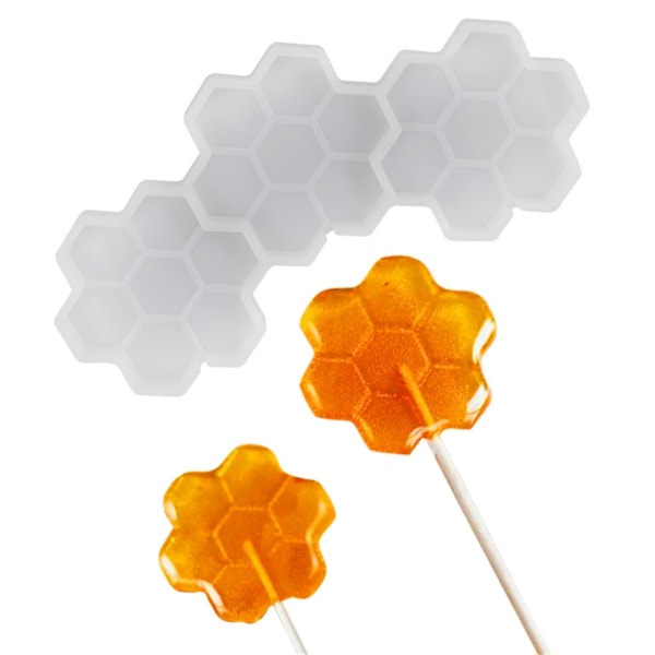 Bee- Lollipop Socker Choklad Form Gör själv Bakning Tårtdekoration Plug-in- Form Matkvalitet Mould 118
