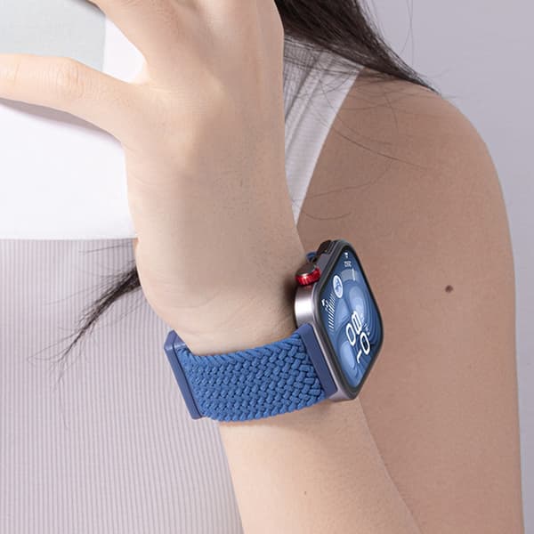 Stilfuld Quick Change Urrem Forstærket Nylon Urrem til fit3/4/4Pro 37