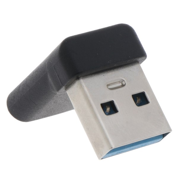 10Gbps 90 grader högervinklad USB 3.0 hane till typ C honadapter Super Speed Data Sync Laddningskonverterare för bärbar dator